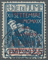 Fiume - Besetzung Der Carnaro-Inseln: 1920,"Carnaro-Inseln"-Freimarken Bis Auf Mi.Nr. 6 Kpl. Satz Vo - Fiume