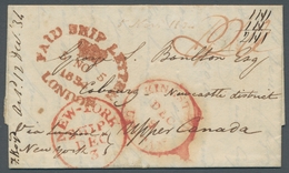 Großbritannien - Vorphila: 1834, Brief Mit Komplettem Inhalt, Aufgegeben In London, Dort Sehr Schöne - ...-1840 Prephilately