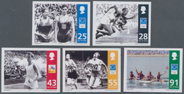 Großbritannien - Isle Of Man: 2004. Complete Set (5 Values) "Summer Olympic Games, Athens: Olympic C - Isola Di Man