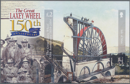 Großbritannien - Isle Of Man: 2004. IMPERFORATE Souvenir Sheet For The Issue "150 Years Water Wheel - Isola Di Man