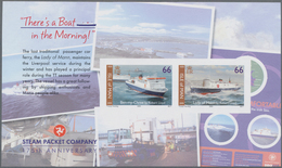 Großbritannien - Isle Of Man: 2005. IMPERFORATE Booklet Pane Michel #87 For The Stamp Booklet Michel - Isla De Man