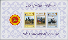 Großbritannien - Isle Of Man: 2007. IMPERFORATE Booklet Pane Michel #90 For The Stamp Booklet Michel - Isola Di Man