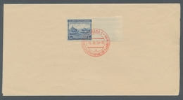 Karpaten-Ukraine: 1939, Opening Of Diet, Marginal Piece, Clean With Red First Day Special Postmark O - Ucrania