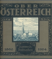 Österreich: 1924, "Domweih-Festmarken", Ungezähnter Satz Auf "Japanpapier" In Originalmappe Mit Nr. - Covers & Documents