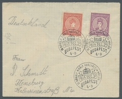 Ungarn: 1916, "coronation", Complete With Special First Day Cancellation On FDC In Good Condition, L - Storia Postale