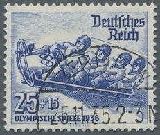 Thematik: Olympische Spiele / Olympic Games: 1936 - Garmisch-Partenkirchen, Kompletter Satz Mi. 600- - Altri & Non Classificati