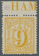 Hamburg - Marken Und Briefe: 1859/66, Kleine Partie Von 10 Werten, Gestempelt U. Ohne Gummi, Dabei N - Hamburg