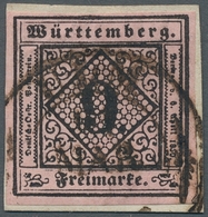 Württemberg - Marken Und Briefe: 1851, 9 Kreuzer In Allen 3 Farben. Enthalten Ist Je Ein Wert In Der - Other & Unclassified