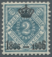 Württemberg - Marken Und Briefe: 1906, "100 Jahre Königreich", Postfrischer Satz In Tadelloser Erhal - Altri & Non Classificati