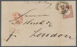 Deutsches Reich - Brustschild: 1873, Deutsches Reich Großer Brustschild 2½ Groschen Höchst Attraktiv - Storia Postale