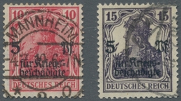 Deutsches Reich - Inflation: 1919, Kriegsbeschädgtenhilfe 10 Pfennig Dunkelkarminrot Ideal Gestempel - Usados