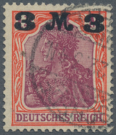 Deutsches Reich - Inflation: 1921, 3 M Auf 1 1/4 M Mit AUFDRUCK-ABART "re. 3 Tieferstehend", Sauber - Usati