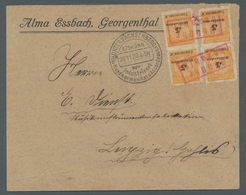Deutsches Reich - Inflation: 1923, 5 Mrd Gelblichorange, Durchstochen, Novemberfrankatur Vom 1.Tag, - Used Stamps