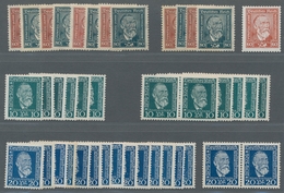 Deutsches Reich - Weimar: 1924, Heinrich Von Stephan, 362-363 (6x), 362y (1x), 368-369 (16x) überwie - Nuevos