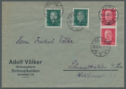 Deutsches Reich - Weimar: 1930, Rheinlandbefreiung, Zwei Einzelwerte U. Ein Paar Auf Bedarfsbrief Mi - Unused Stamps