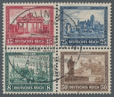 Deutsches Reich - Weimar: 1930, "IPOSTA-Herzstück", Sauber Mit SST Gestempeltes Herzstück, Leicht An - Unused Stamps