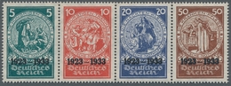 Deutsches Reich - 3. Reich: 1933, "Nothilfe-Herzstück", Postfrisches Herzstück In Tadelloser Erhaltu - Nuovi