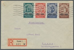 Deutsches Reich - 3. Reich: 1933, Herzstück Des Nothilfeblocks In Tadelloser Erhaltung Entwertet Mit - Unused Stamps