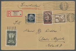 Deutsches Reich - 3. Reich: 1933, "Nothilfe-Block", Entfalzter Block Mit Postfrischem Mittelstück (e - Unused Stamps