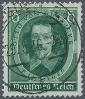 Deutsches Reich - 3. Reich: 1936, 6 Pf Otto Von Guericke Mit PLATTENFEHLER "zweite Locke...", Echt U - Unused Stamps