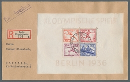 Deutsches Reich - 3. Reich: 1936, "Olympische Spiele 1936" Beide Blocks In Tadelloser Erhaltung Mit - Nuevos