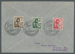 Deutsches Reich - 3. Reich: 1937, Luftschutz, Kplt. Satz Mit Nicht Häufigen Ersttagstpl. Leipzig Mes - Unused Stamps