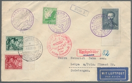 Deutsches Reich - 3. Reich: 1938, 1.12., Vorersttagsbrief Der Ausgabe "Sudetenlandabstimmung" In MiF - Unused Stamps