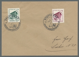 Deutsches Reich - 3. Reich: 1939, Reichsgartenschau, Drei Kplt. Sätze, Je Auf 3 Briefen, Alle Mit ES - Unused Stamps