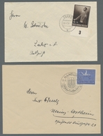 Deutsches Reich - 3. Reich: 1939, 1. Mai Und 70 Jahre Derby, Je Als Ef. Auf 2 Briefen Mit Ersttagstp - Unused Stamps