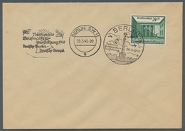 Deutsches Reich - 3. Reich: 1940, Briefmarkenausstellung Berlin Auf Blanko-FDC Mit Maschinen,- U. Er - Unused Stamps