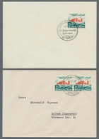 Deutsches Reich - 3. Reich: 1940, Helgoland, Auf 5 FDC's U. Einmal Als Paar Auf Portoger. FDC, Alle - Unused Stamps