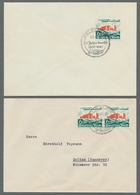 Deutsches Reich - 3. Reich: 1940, Helgoland, Auf 5 FDC's U. Einmal Als Paar Auf Portoger. FDC, Alle - Nuevos