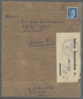 Deutsches Reich - 3. Reich: 1941, Zollfreie Monatssendung, Paketadresse Mit Aufkleber FP Nr. 59702 U - Unused Stamps