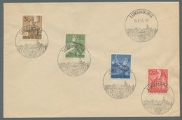 Deutsches Reich - 3. Reich: 1943, 7 Mal Kplt. Auf Verschd. FDC's Mit U.a. Ersttagstpl. Von Wien, Lux - Unused Stamps