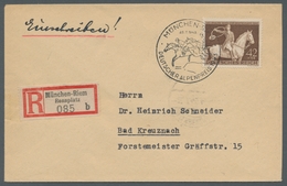 Deutsches Reich - 3. Reich: 1943, Braunes Band, Alle Mit Vorersttagstpl. München Vom 25.7.43, Auf 7 - Unused Stamps