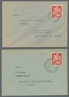 Deutsches Reich - 3. Reich: 1943, Winterhilfswerk, 4 X Auf FDC, 2x Mit ESST, 2x Ersttags-Tagesstpl. - Unused Stamps