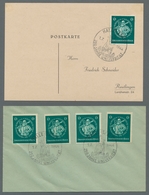 Deutsches Reich - 3. Reich: 1944, Universität, 31 FDC's Alle Mit ESST Halle 1.7.44. Auf Karten U. Um - Unused Stamps