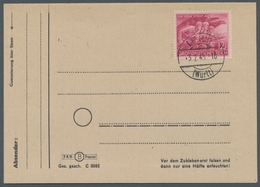 Deutsches Reich - 3. Reich: 1945, "Volkssturm", Mit Ersttagsstempel LORCH 3.2.45 Auf Balnko-FDC In S - Unused Stamps