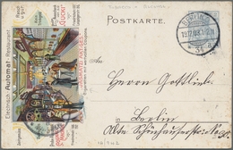 Deutsches Reich - Privatganzsachen: 1903, "2 Pfg. Germania", Dekorative Color-Privatganzsache "Elect - Other & Unclassified