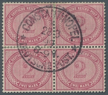 Deutsche Post In Der Türkei - Vorläufer: 1899, 2 Mk. Sauber Gestempelt, Constantinopel 28 3 99 Im 4e - Turchia (uffici)