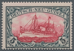 Deutsche Post In Der Türkei: 1900, Kaiserjacht, Kompletter Satz, (30 Pfg Randstück) Einwandfrei Post - Deutsche Post In Der Türkei