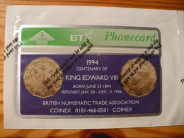 Phonecard United Kingdom, BT - Coin, Numismatic 1000 Ex - BT Advertising Issues