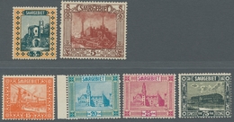 Deutsche Abstimmungsgebiete: Saargebiet: 1922-23, "Landschaften III Und IV", Postfrische Bzw. Mi. 55 - Covers & Documents