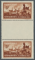 Deutsche Abstimmungsgebiete: Saargebiet: 1933, "Neunkirchen Mit Zwischensteg", Postfrische Einheiten - Covers & Documents