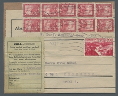 Saarland (1947/56): 1948, "200 Fr. Saar III" Mit Zusatzfrankatur (diese Teils Kleine Einschränkungen - Cartas & Documentos