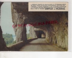 07- RUOMS - LE DEFILE   GORGES DE L'  ARDECHE - Ruoms