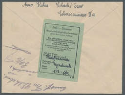 Saarland (1947/56): 1950, "Heiliges Jahr" Komplett Je Mit Ersttagsstempel LEBACH (SAAR) D 29.6.50 Au - Covers & Documents