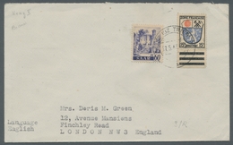 Saarland (1947/56) - Besonderheiten: "KONZ (BZ. TRIER) 2 A 17.5.47", Klarer Abschlag Auf Mit MiF Frz - Sonstige & Ohne Zuordnung