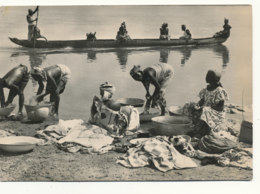 A P 841 -  C P S M - AFRIQUE   -REPUBLIQUE DE  GUINEE  -  LAVANDIERES SUR LE BORDS DU NIGER - Guinée Française