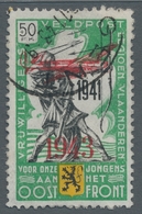 Dt. Besetzung II WK - Belgien - Flämische Legion: 1941 Und 1943, "Für Unsere Soldaten Mit Und Ohne A - Occupazione 1938 – 45